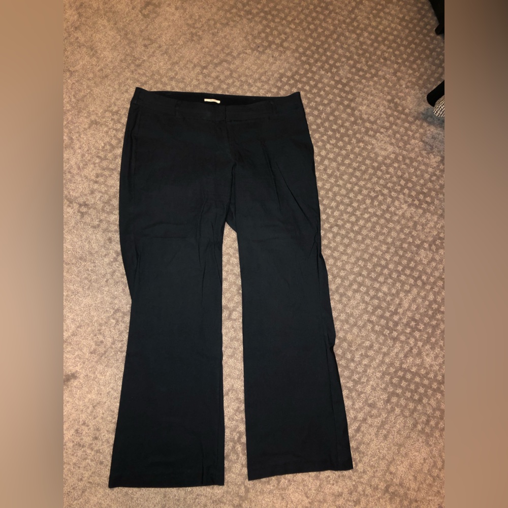 Navy pants. Lane Bryant. Like new. Barely worn.